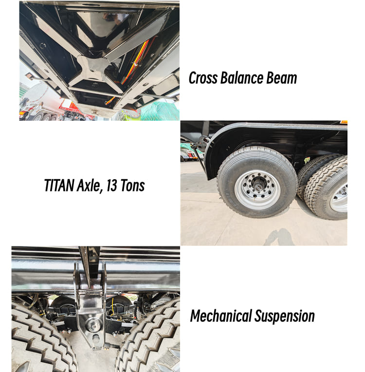 Hydraulic Dump Trailer - Semi Dump Trailer for Sale in Cameroon