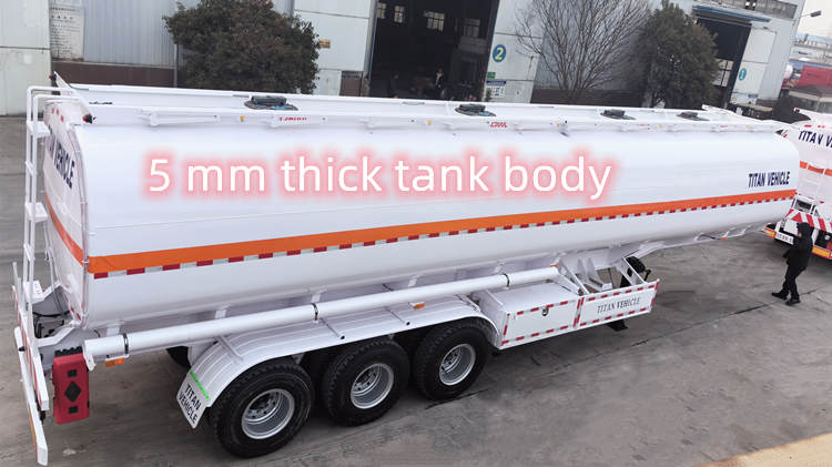 3 Axle 60000 Liters Petrol Tanker for Sale Price in Cameroon Douala