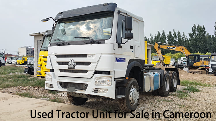 Used Howo Tractor Truck Units 371 for Sale in Cameroon