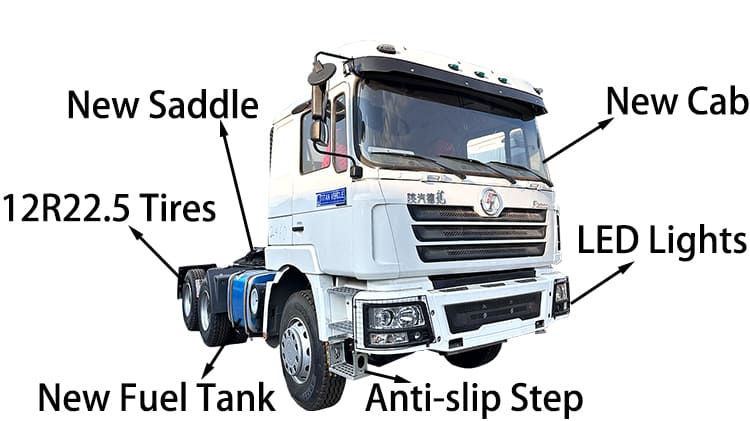 Used Shacman Tractor Truck F3000 for Sale in Cameroon
