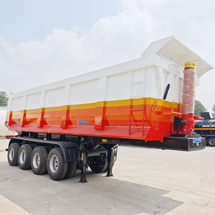 35 CBM End Dump Trailer